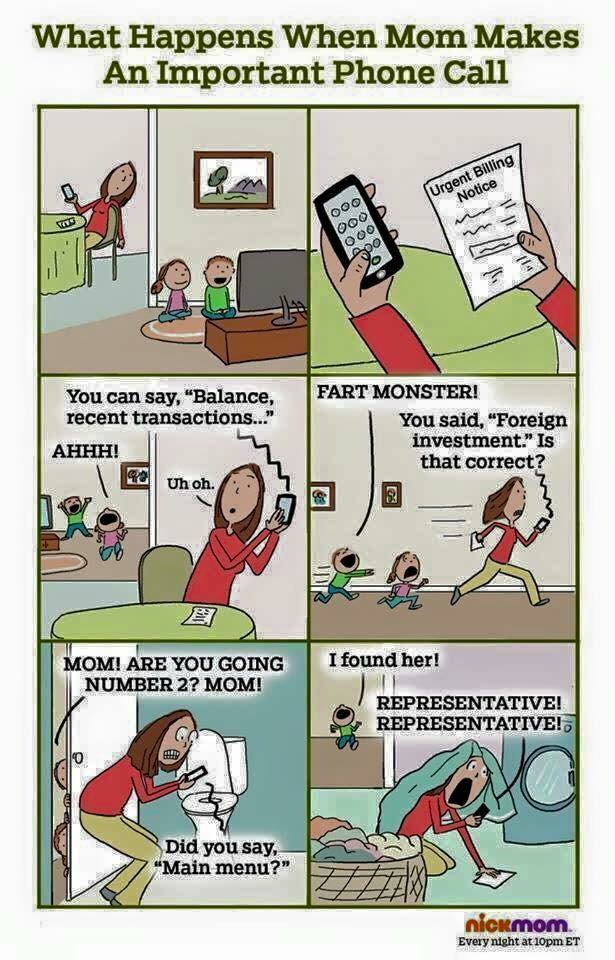 Richmondmom's tweet photo. Sometimes making a phone call with kids around can be challenging! #funny #parentlife https://t.co/s57Tq5iuM9
