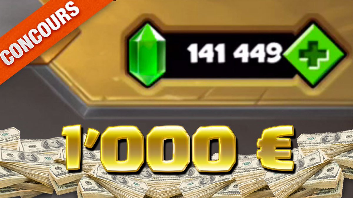 bfacoc's tweet photo. ENORME Concours de 1000 € de gemmes à gagner sur Castle Crush !
Instructions ici --> https://t.co/dKu0RuLwiO
RT &amp; Follow @bfacoc https://t.co/dIdyZX85oP