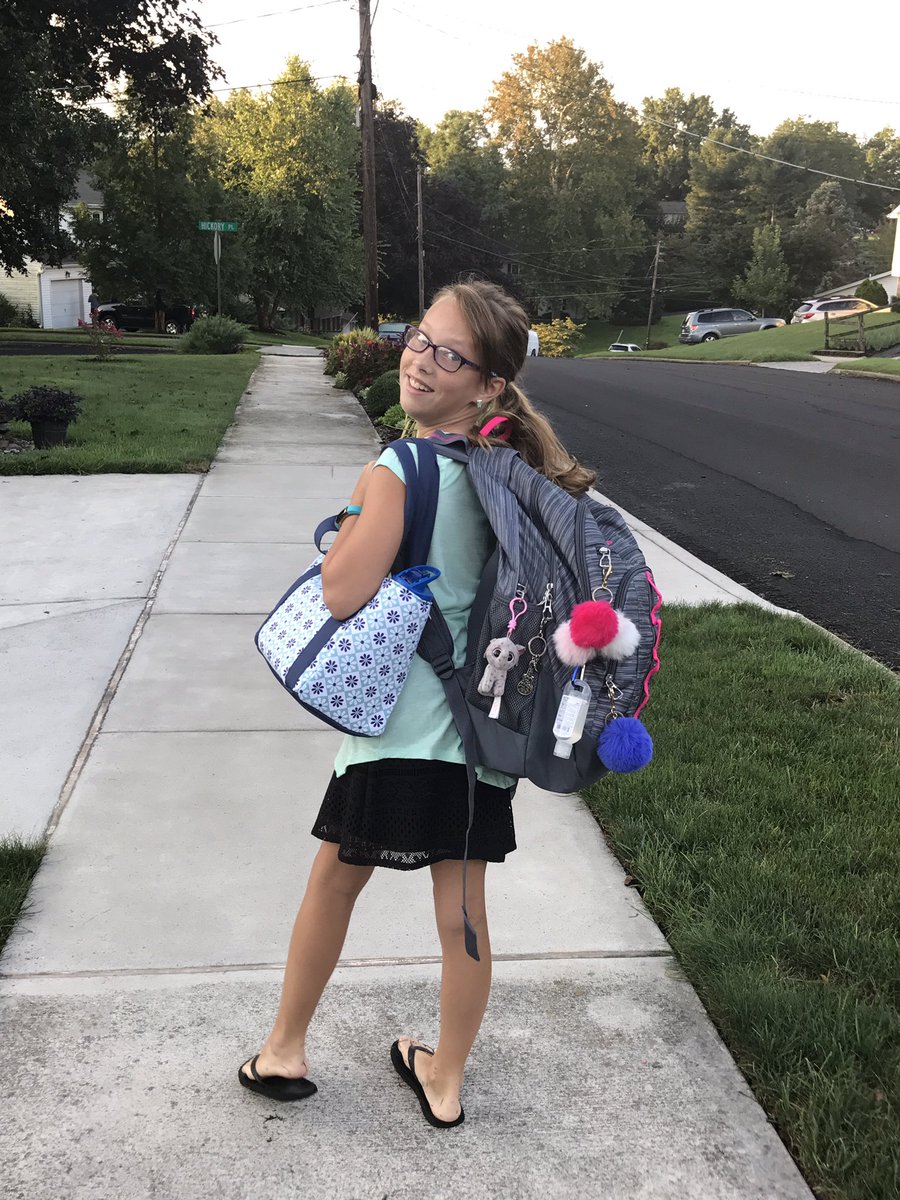Ready for first day of Middle School!  <a href="/AllenMustangs/">Allen MS</a> #AMS