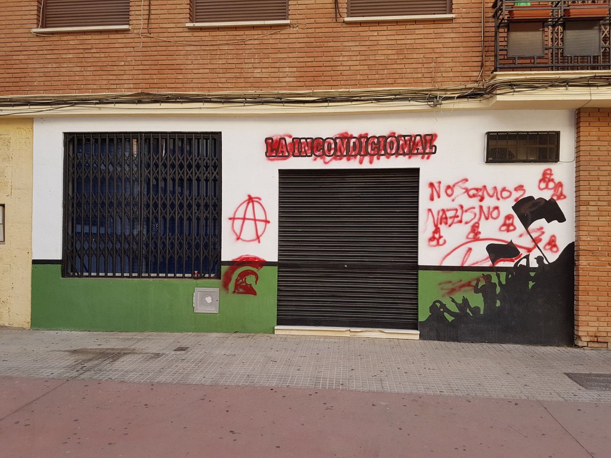 Incond_CCF's tweet photo. Durante la madrugada de hoy hemos sufrido graves daños en nuestra sede social. Los hechos ya han sido puestos en manos de la @policia. https://t.co/kPJHuLnIy5