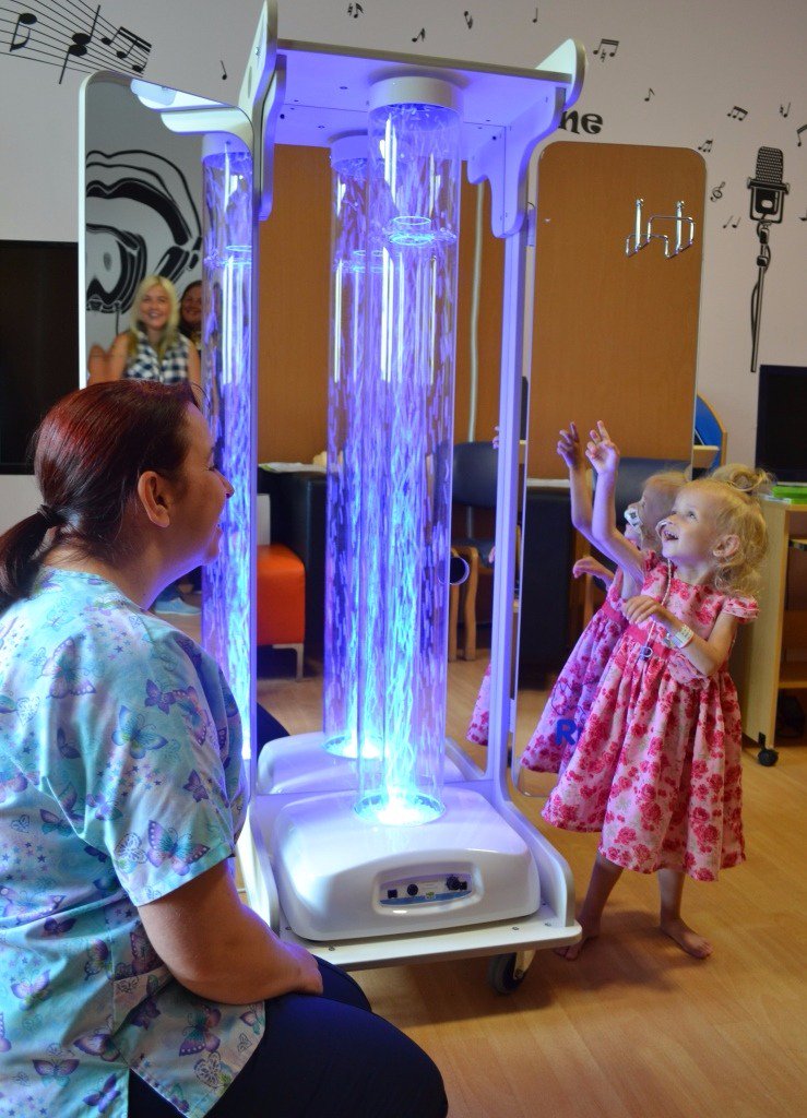 MidYorkshireNHS's tweet photo. We're delighted with our donation of sensory equipment from #MPOPA. Read about it here https://t.co/bKLBLhNR6v #ThankYou @Action4SickCh https://t.co/uXdeNhdz3b