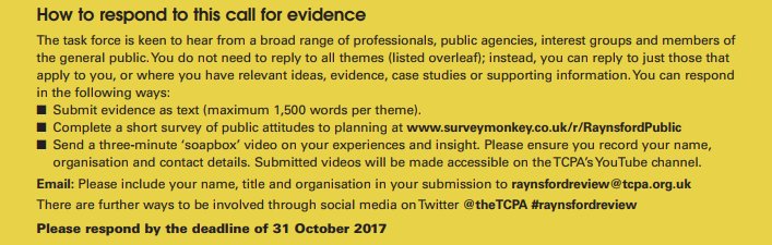 theTCPA's tweet photo. We're looking for people to be part of our major review of the planning system. Details below https://t.co/YT3mVwv7yO #RaynsfordReview https://t.co/fcsTEZOrCy