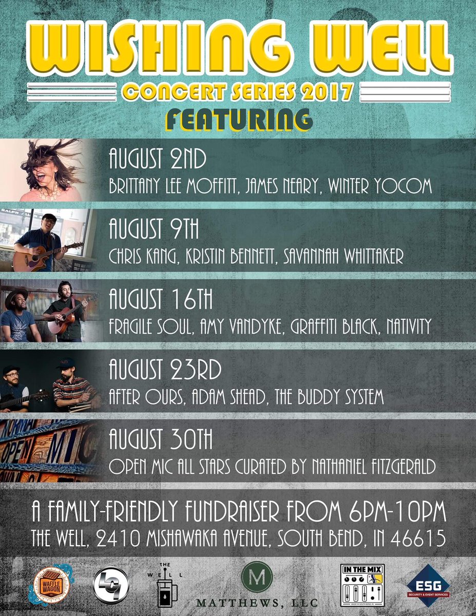 RiverlightsMF's tweet photo. Have you been catching the great Riverlights bands over at The Well this month? Live music and the @WaffleWagonSB every Wednesday 6-10pm https://t.co/OUkfB0vNpZ