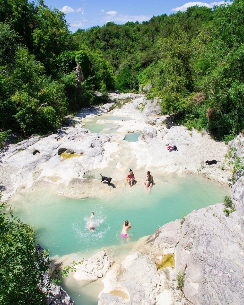 Up for a dip? Head to Northern Istria to jump into this oasis of fresh water, Kotli! #shareistria #explore #swimming