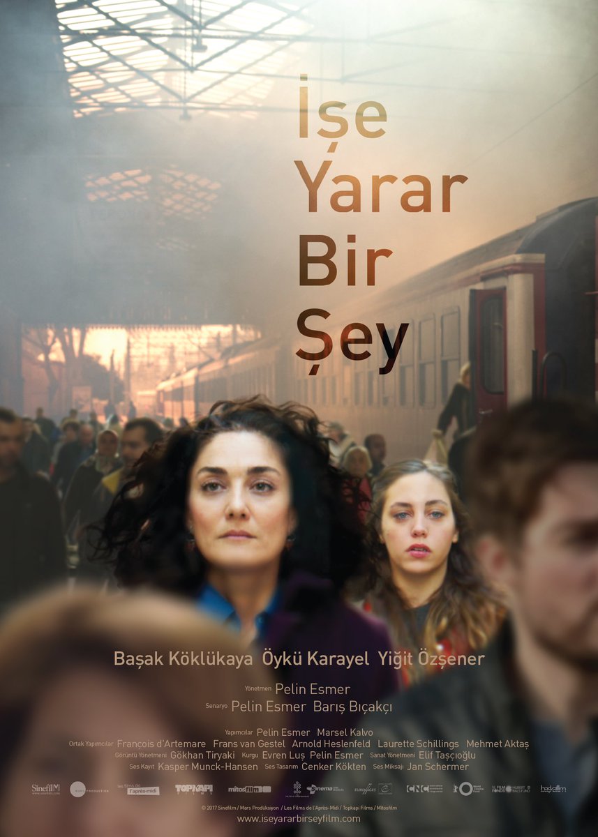 iseyararbirsey's tweet photo. Pelin Esmer'in senaryosunu Barış Bıçakçı ile birlikte yazdığı son filmi #İşeYararBirŞey 27 Ekim'de sinemalarda. https://t.co/XS9RTfhvEr