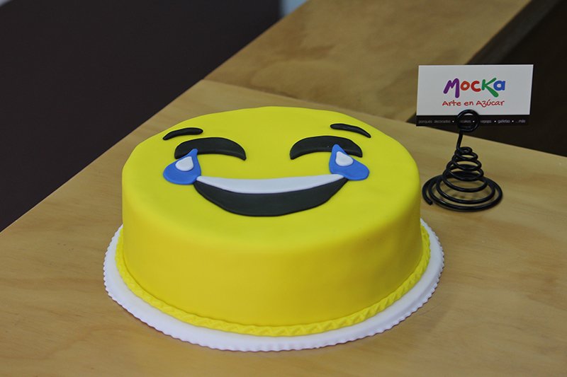 Online Laughing Emoji Chocolate Cake 6 inches Gift Delivery in SGP - FNP