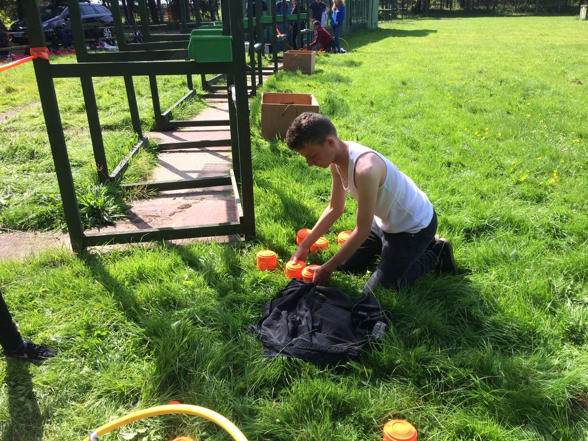 Collecting full clays - I think we missed a few 😀