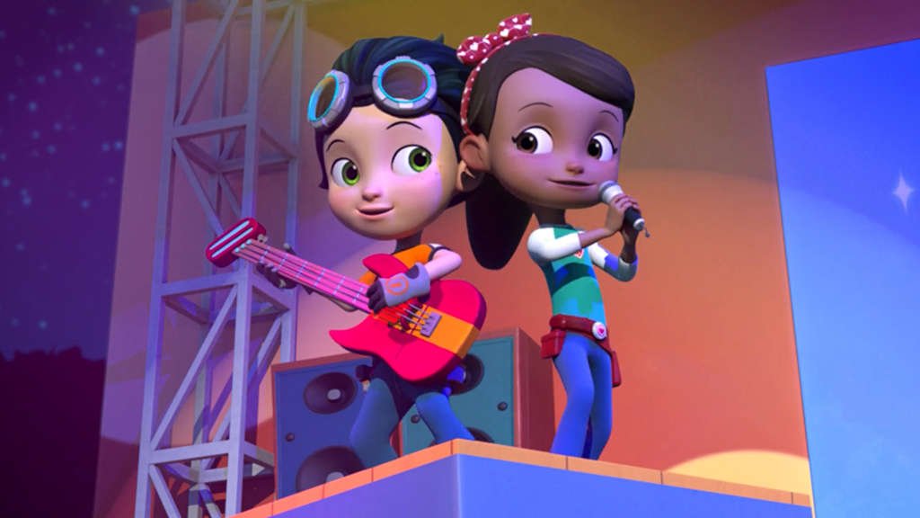 GabyBelenVoz's tweet photo. Buenos días chiquillos! Hoy amanecí al mejor estilo de #RubyRamirez en #RustyRivets con ganas de cantar! 🤣🎤🎧 #DoblajeVenezolano
#NickJunior https://t.co/K8LN3Qz0tk