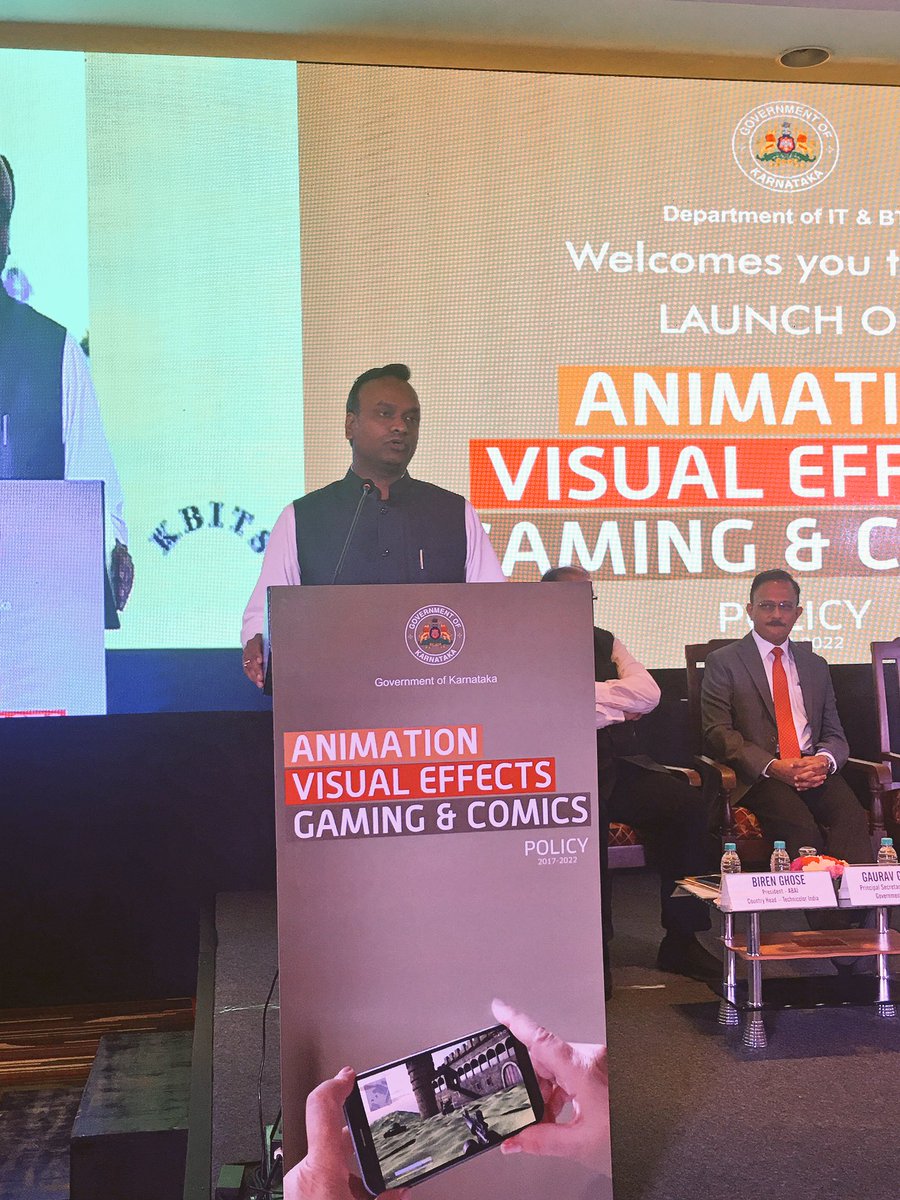 PriyankKharge's tweet image. Launched the AVGC Policy which will propel Karnataka as the creative capital of the country.