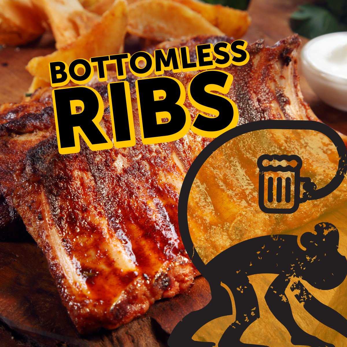 timesquareza's tweet photo. Enjoy bottomless ribs at #TheBrewMonkey for only R100 pp. Offer valid Wednesdays only so don't miss out today. 😋

https://t.co/INPOu0WJmT https://t.co/m6tVUhfEZ5