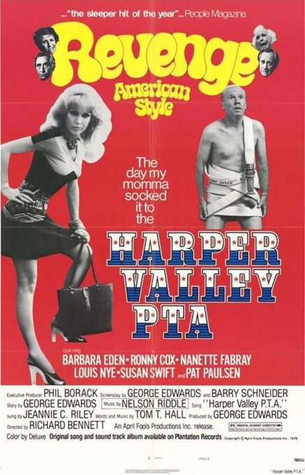 HAPPY BIRTHDAY BARBARA EDEN! 
Harper Valley P.T.A. (1978)
I Dream of Jeannie (TV Series) 