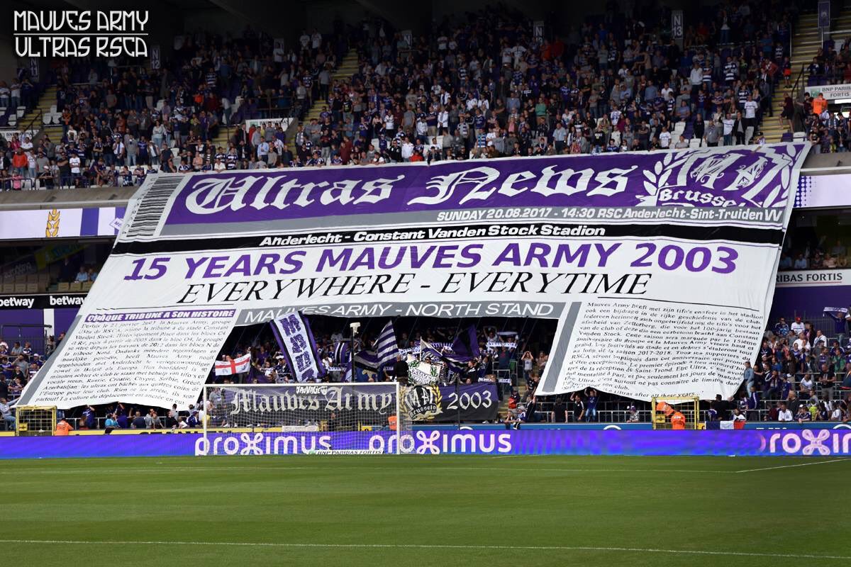 Mauves Army 2003 - Ultras RSCA - RWD Molenbeek - RSC Anderlecht  (22/06/2019) # Somos El Cartel De Bruselas!