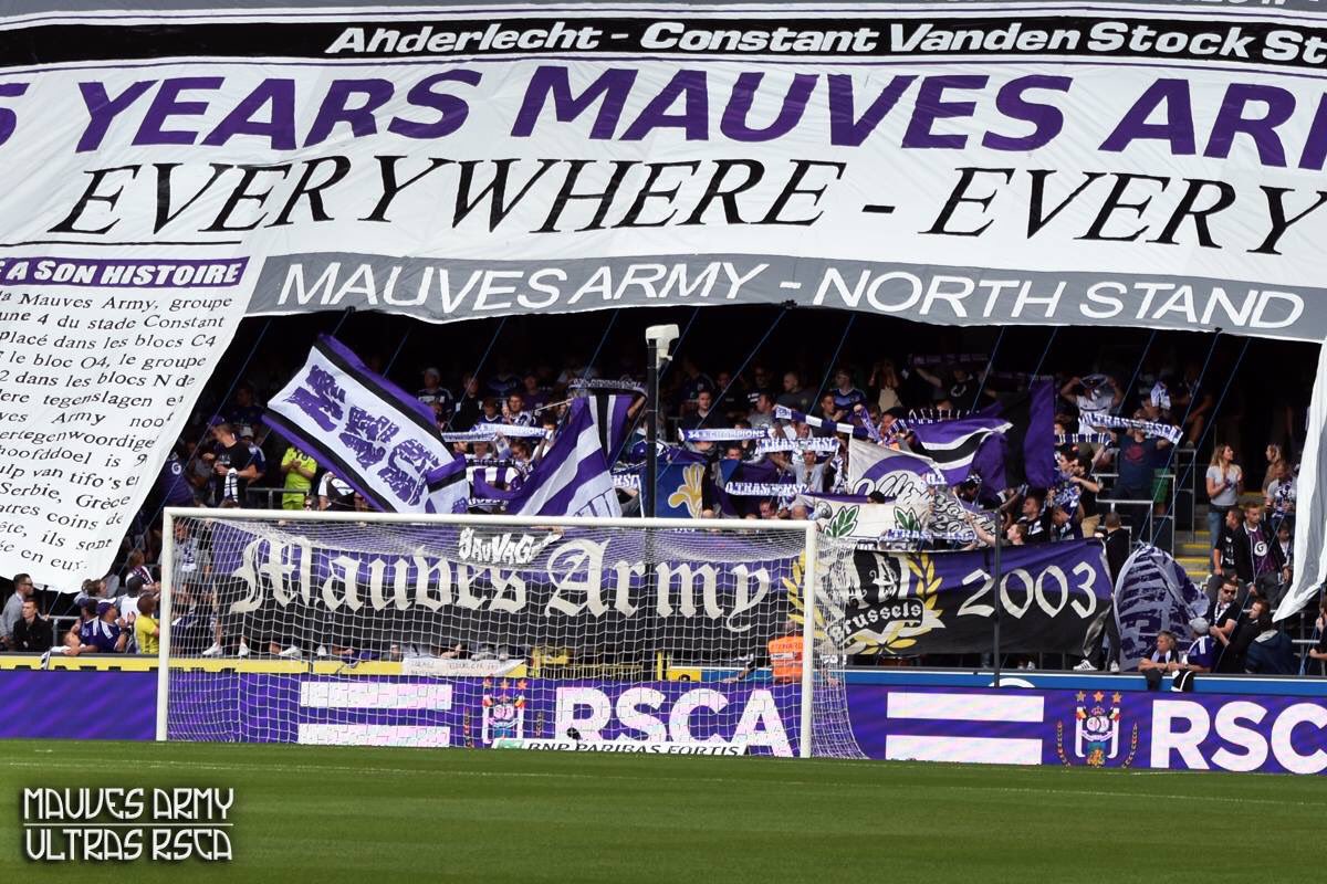 Mauves Army 2003 - Ultras RSCA - RWD Molenbeek - RSC Anderlecht  (22/06/2019) # Somos El Cartel De Bruselas!