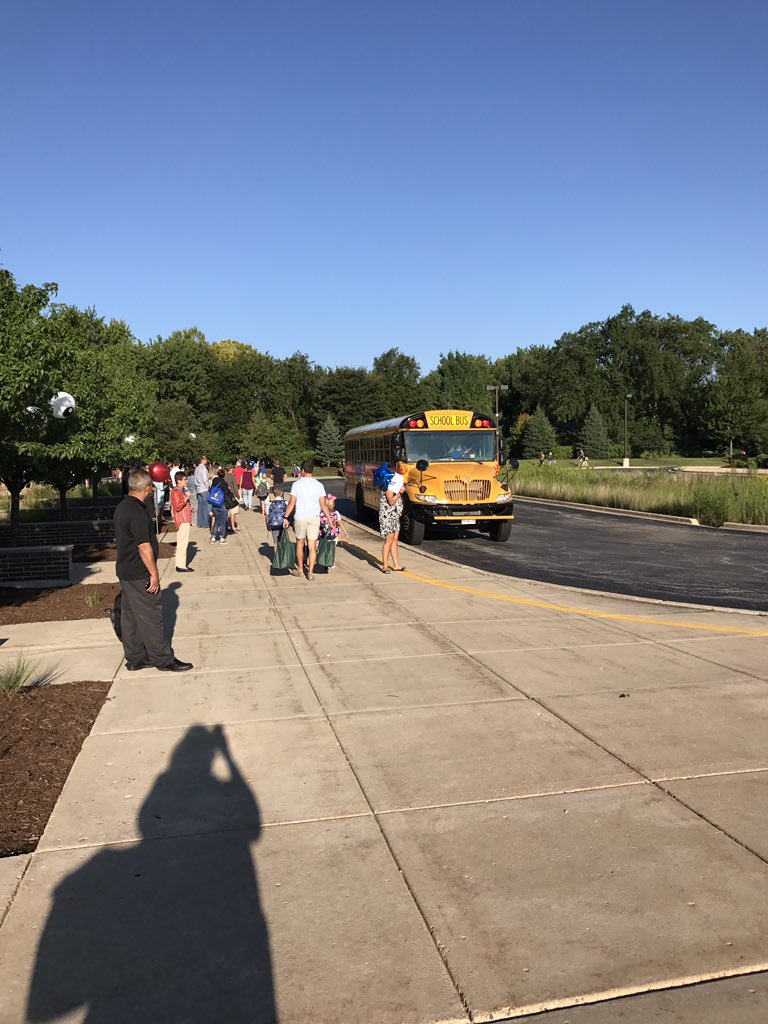 Even the trees woke up this morning to welcome WES students back to school!  Looking forward to great start at Williamsburg Elementary!!