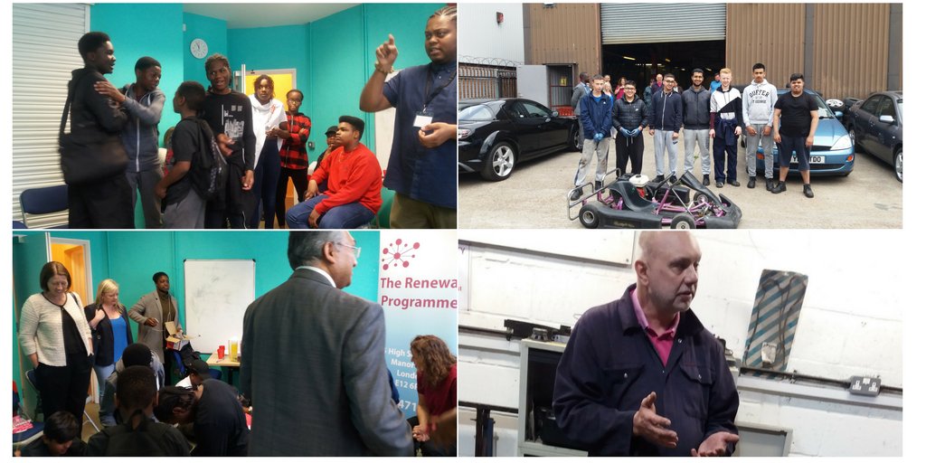 Thanks to #BecktonSkillsCentre , #TheRenewalProgramme and our guests @Clearstream  @BLPLaw  @tdsevents  for a great Newham Giving Tour.