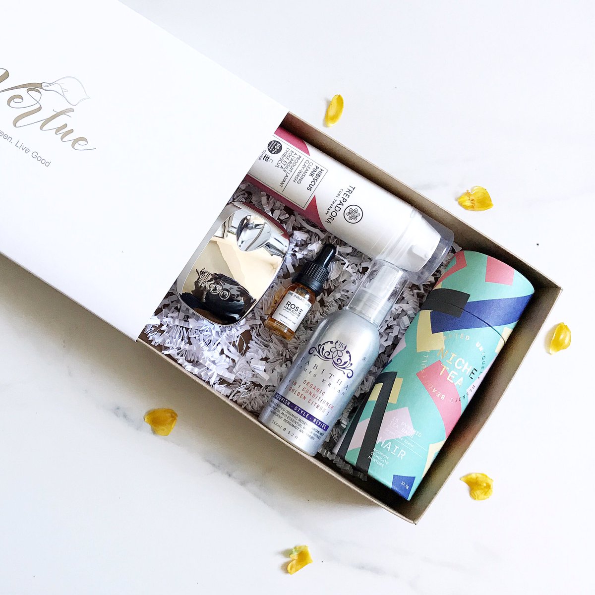 Our 'Good Hair Day' box featured the best in natural, organic and cruelty-free #haircare. All available soon in the shop #WellnessWednesday