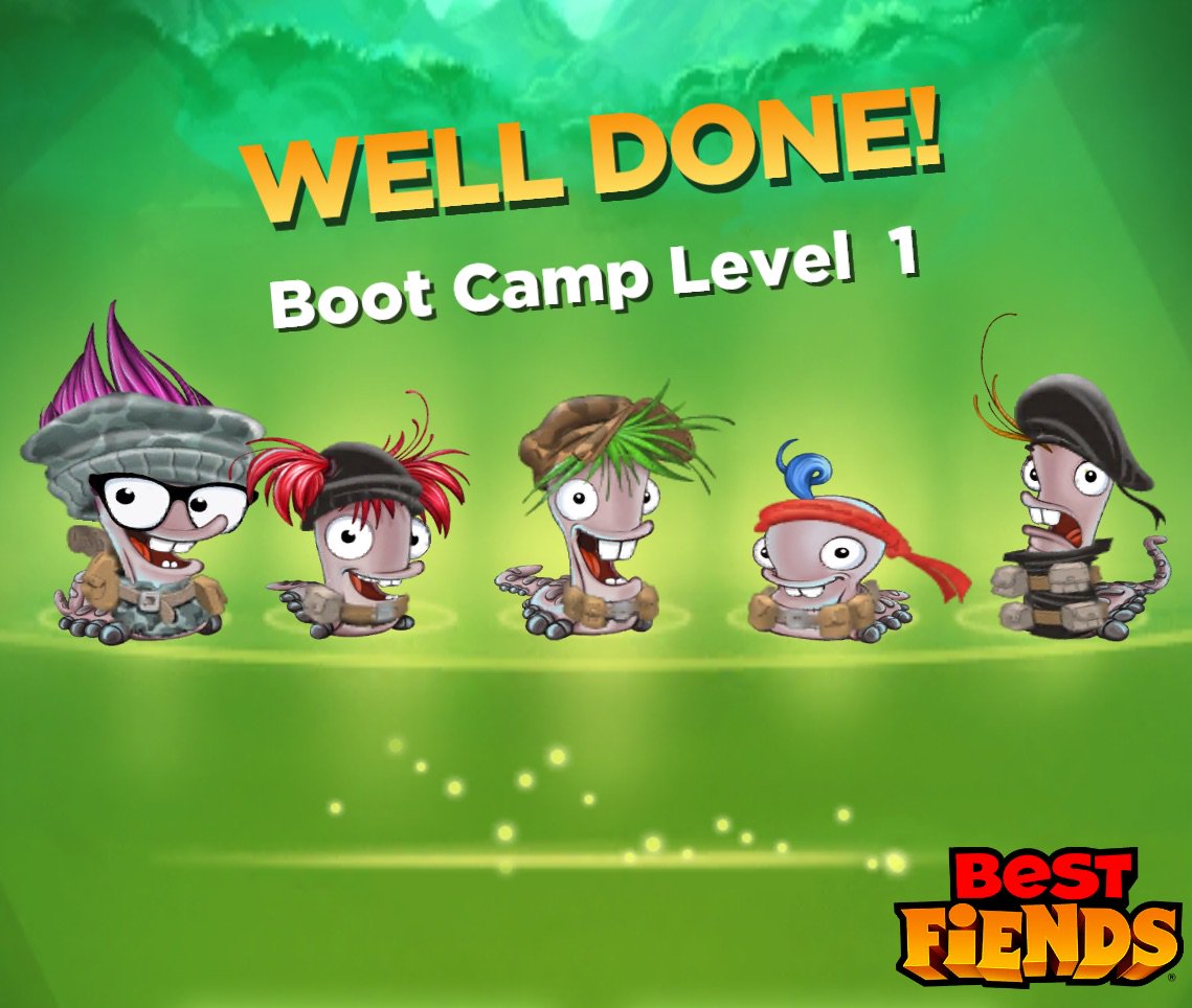 mathmatch's tweet image. I beat Level 1 in #BestFiends - Download FREE - download.BestFiends.com via @bestfiends