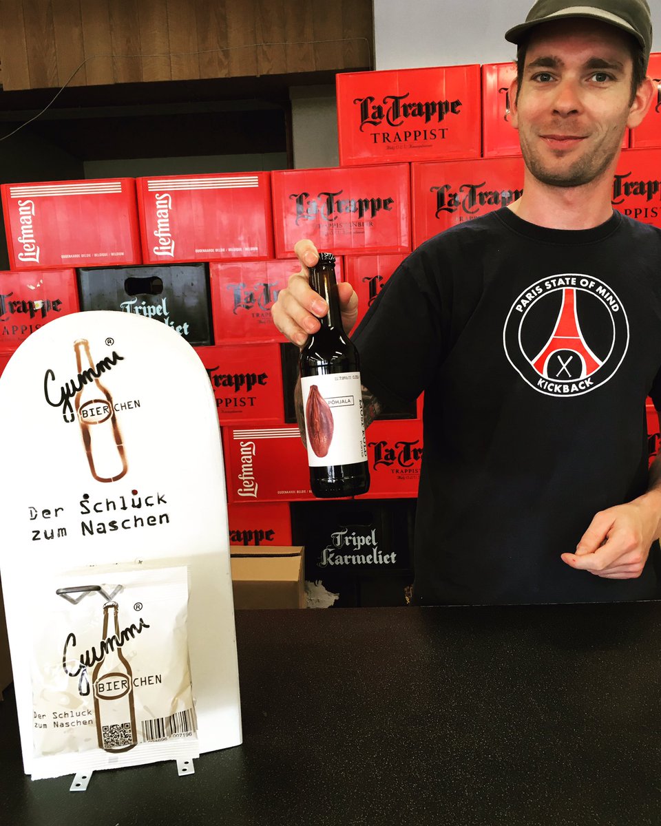 gummibierchen's tweet image. #Gummibierchen #countertopdisplay und @pohjalabeer #porter #craftbeer @beerspezialist🍺 #pohjalabeer #pohjala #craftbier #bierliebe #beerporn