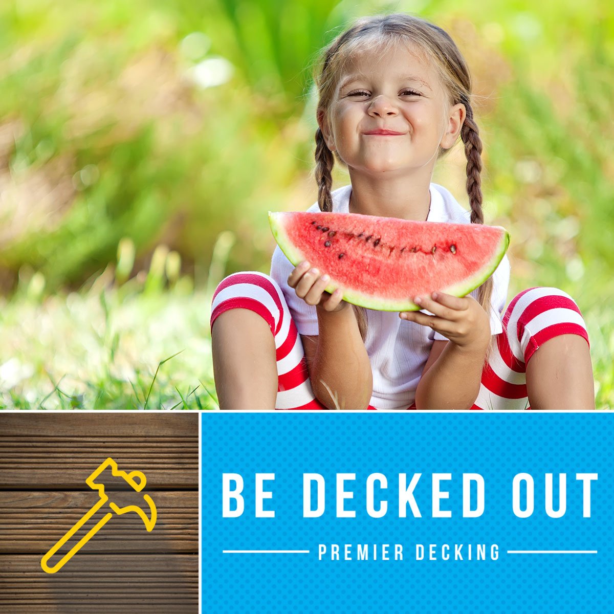 premier_decking's tweet photo. Need another reason for a deck? Decks are the perfect spot for spending time with the family this summer! #Premierdecking #summer #decks https://t.co/h47OWrEeuh