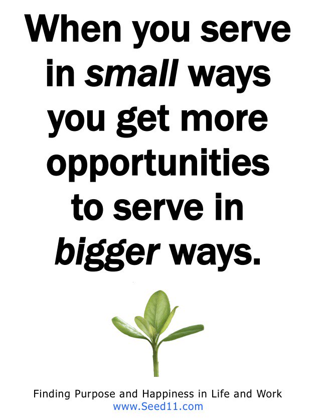 JonGordon11's tweet photo. Want to make a difference today? Look for intentional ways to serve others. https://t.co/2c6tijZCLu