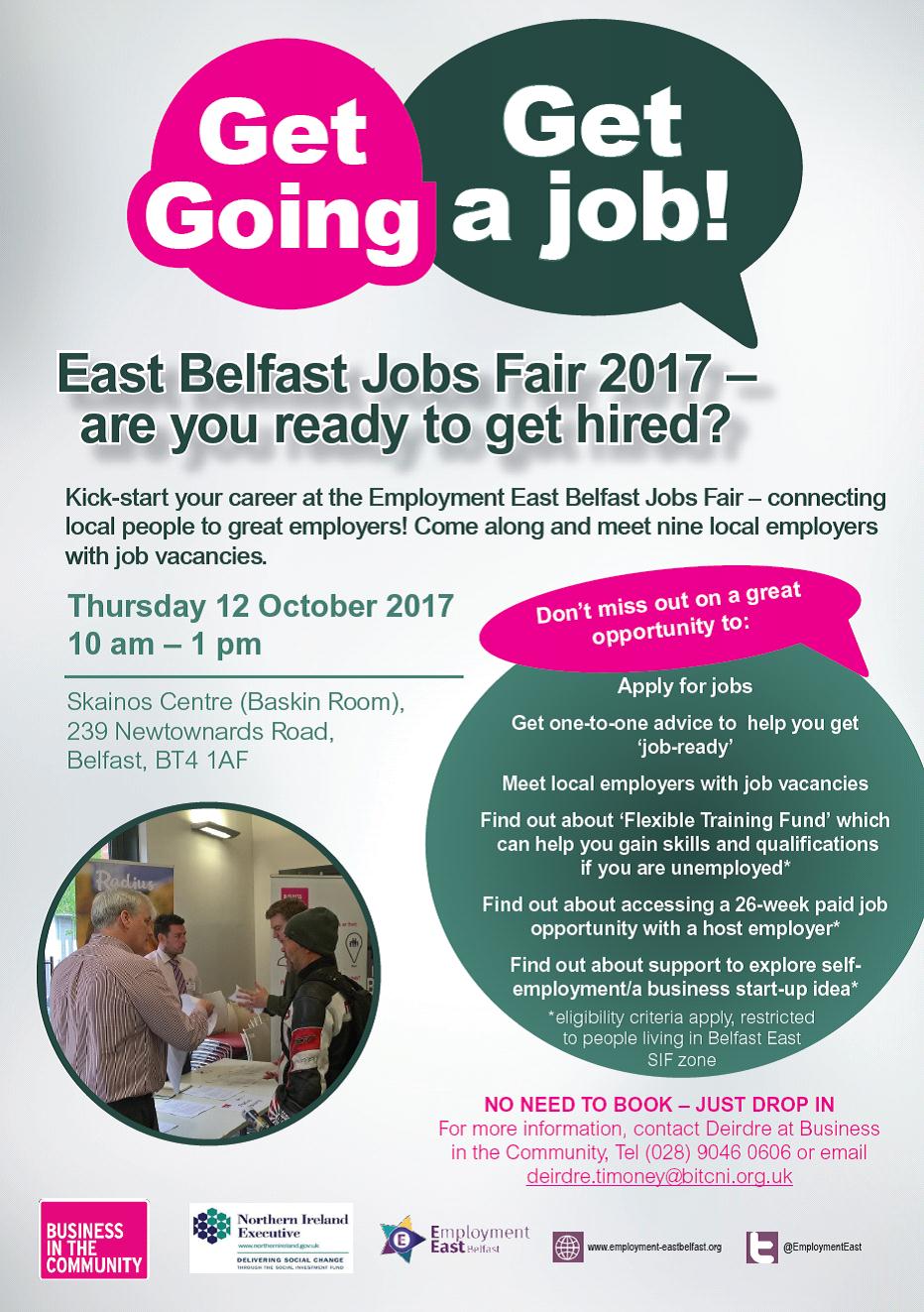 East Belfast Jobs on Twitter "East Belfast Jobs Fair EastBelMission 