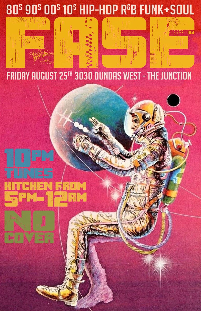 This Friday I'm back at @3030DundasWest no cover quality tunes!