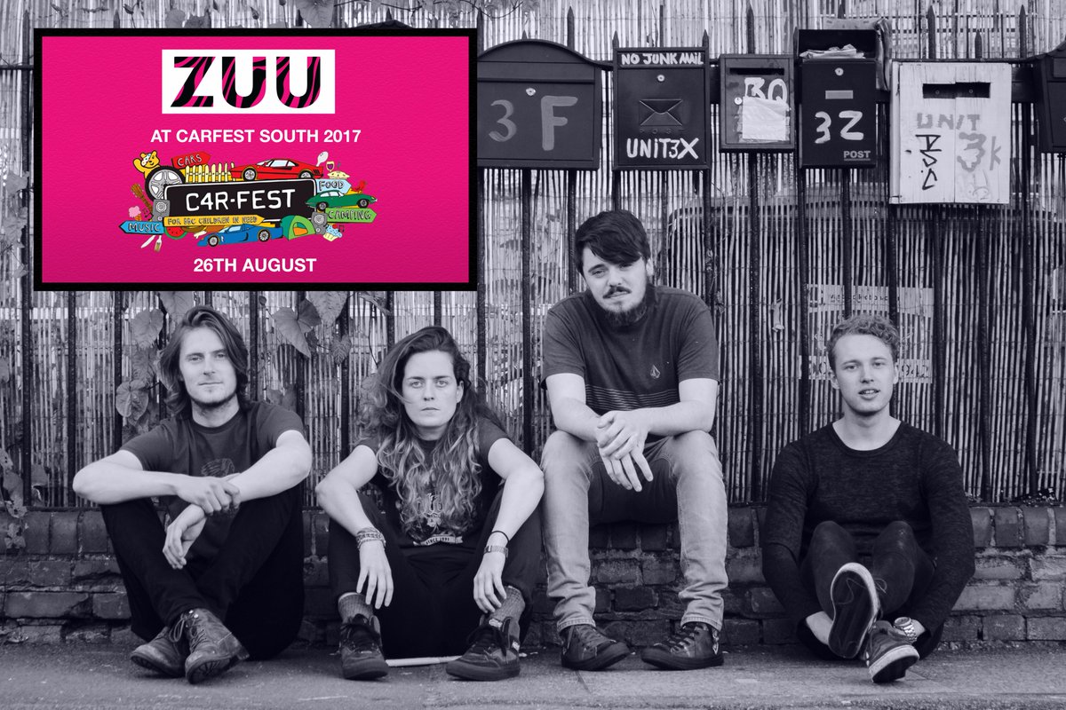 We're PUMPED to announce we're playing at <a href="/Carfestevent/">CarFest</a> this Saturday 26th August. Our first festival appearance and we are amped! #carfest