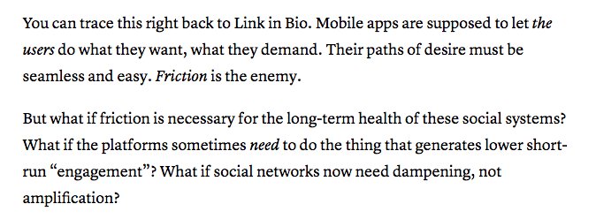 andersen's tweet photo. A stirring defense of Instagram's 'link in bio,' from @alexismadrigal https://t.co/i3zjyh41Hw https://t.co/w0leZy0324