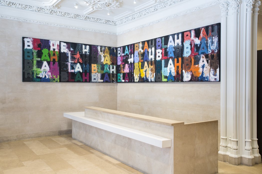 TheJewishMuseum's tweet photo. Revisit our 2014 exhibition #MelBochner: Strong Language with our audio guide, now streaming on @SoundCloud: https://t.co/Y6inh90p7Y https://t.co/vrufCMZnw7