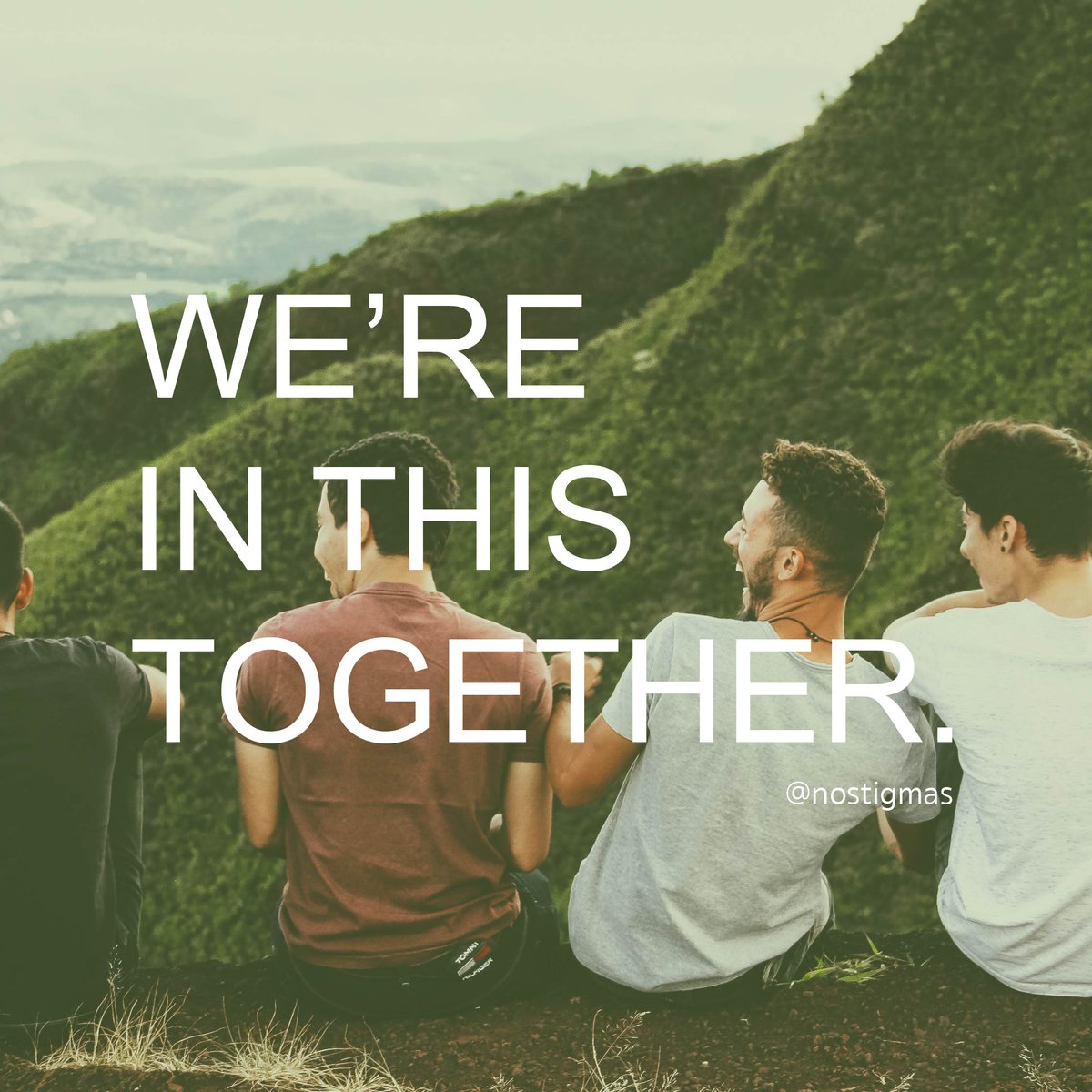 NoStigmas's tweet photo. You are not alone in your #mentalhealth journey. #NoStigmas community is here. Join our Ally Training Program: https://t.co/qj0rUzgOHI https://t.co/5lqxO7tf82