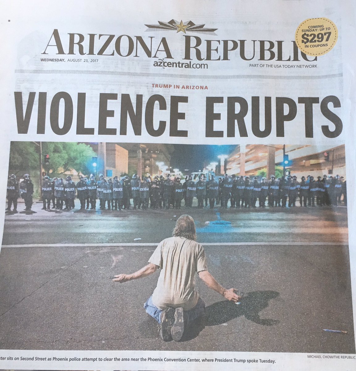The Front Page Of This Morning s Largest Circulation Newspaper In the-front-page-of-this-morning-s-largest-circulation-newspaper-in