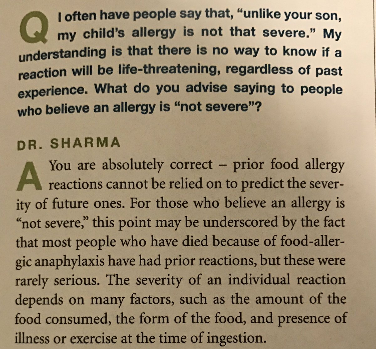 drksmedia's tweet image. RT @NoNutTraveler: Via @AllergicLiving #WednesdayWisdom RT #foodallergy not predictable