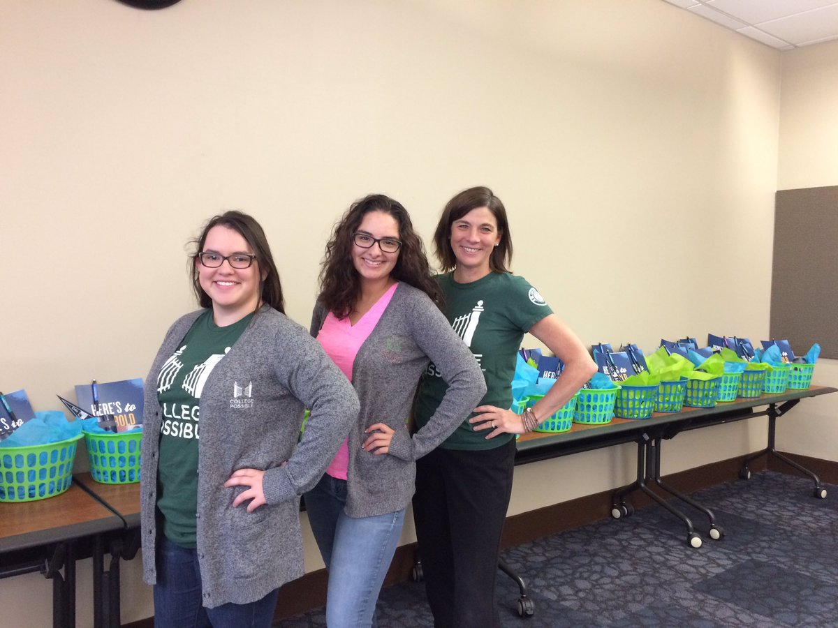 CollPossibleWI's tweet image. @MountMary sure knows how to treat a guest! Thank you for hosting College Possible and for all the swag! #learntobegrateful