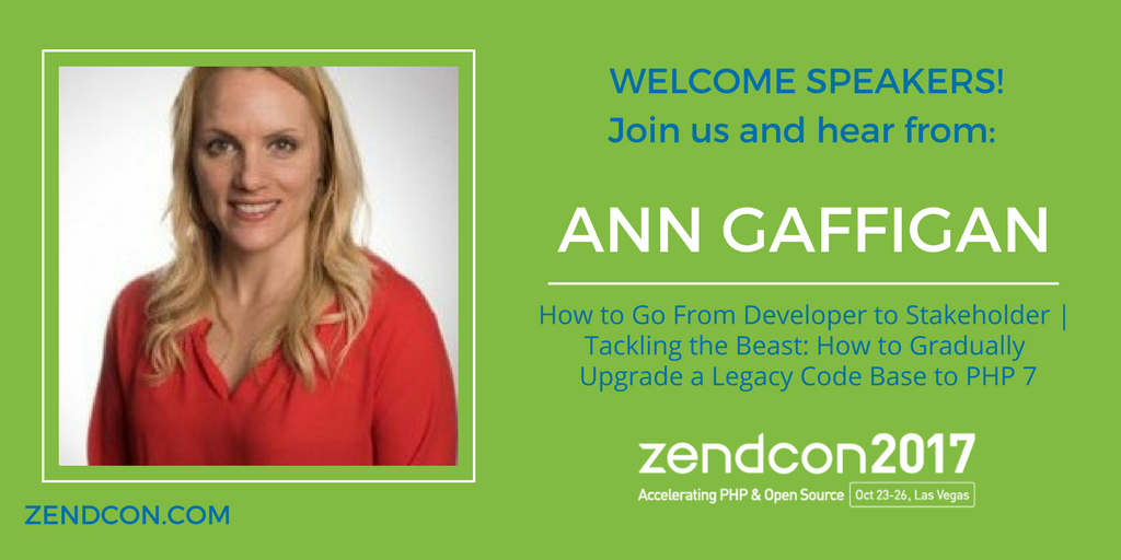 zendcon's tweet photo. In the race to the top, @anngaff has the experience! Attend her talks on climbing the ranks of development &amp; upgrading to #PHP7 https://t.co/f9qNY3myrD