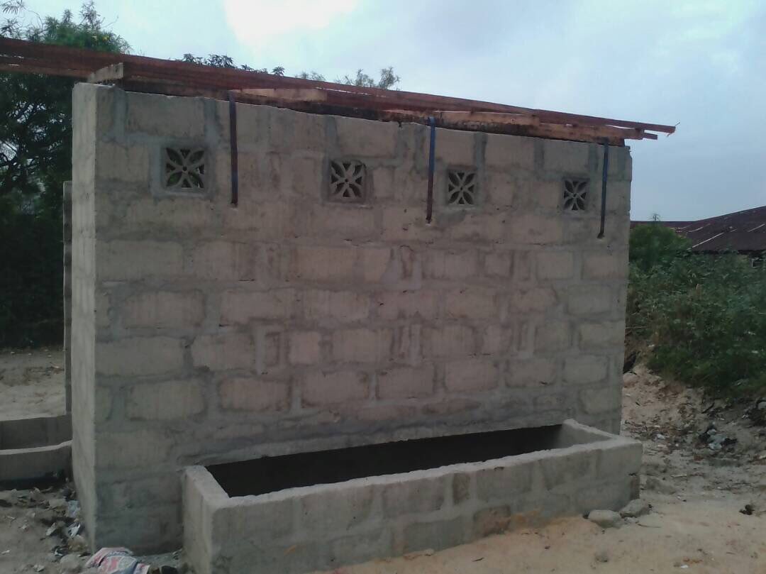justempower's tweet photo. @NaijaFederation #biofil composting toilet almost complete at #ItunAgan #Lagos --> community-led sanitation solutions! @sdinet @ACTogetherUG https://t.co/OGEyjjin4F