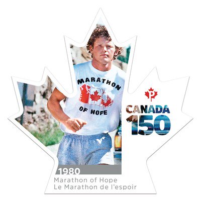 Have you seen the new Canada 150 stamp honouring Terry Fox? Check it out!