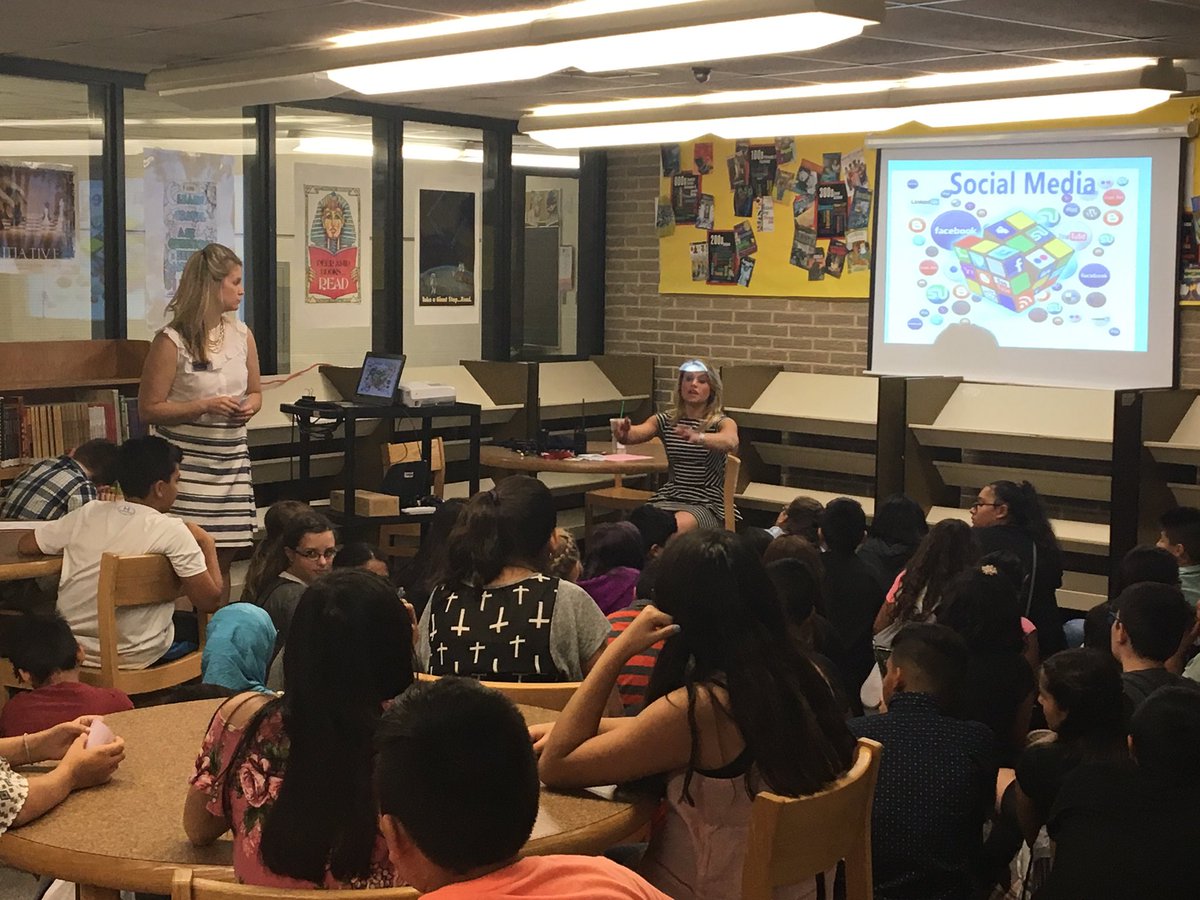 6th Grade Social Media presentations, important responsibility lesson 4ALL Indian Trail students. #ASD4All #BeBRAVE