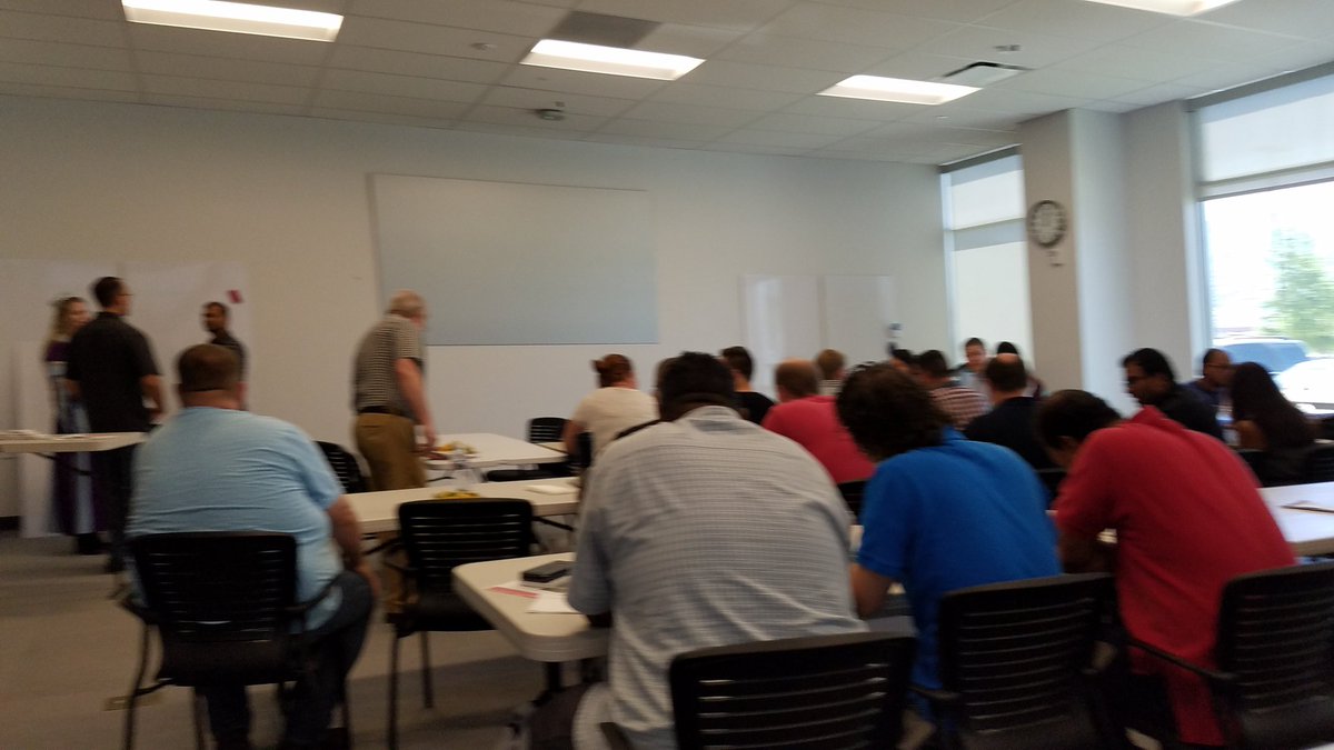 goyuix's tweet image. Holy Attendance Batman! Over 50 at the #SLCSQL user group today. Big thanks to @ProgLeasing for lunch and hosting &amp;amp; @RoyalSQL for everything