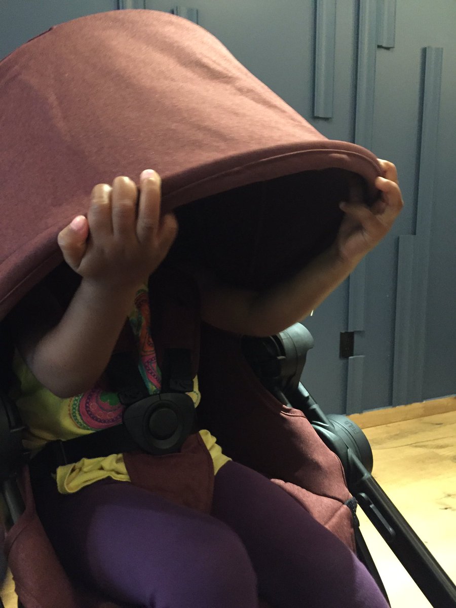 MeDeniseWild's tweet photo. An afternoon game of peekaboo with this munchkin at a launch for the @BabyJogger #CitySelectLux. #takeyourkidtowork #babyjogger #howistroll https://t.co/g93GKbkqzP
