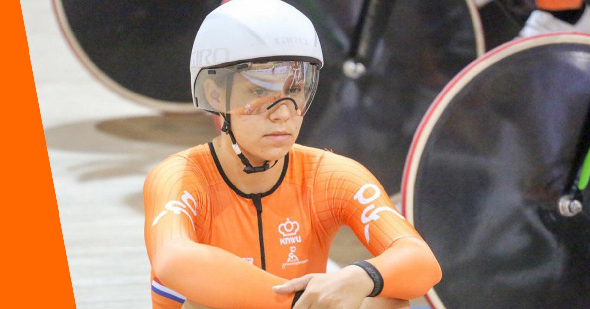 Gefeliciteerd <a href="/mylenedezoete/">Mylene</a> met je zilveren 🥈 medaille op de scratch tijdens het WK baanwielrennen in Montichiari (ITA) #TeamKNWU 🇳🇱
