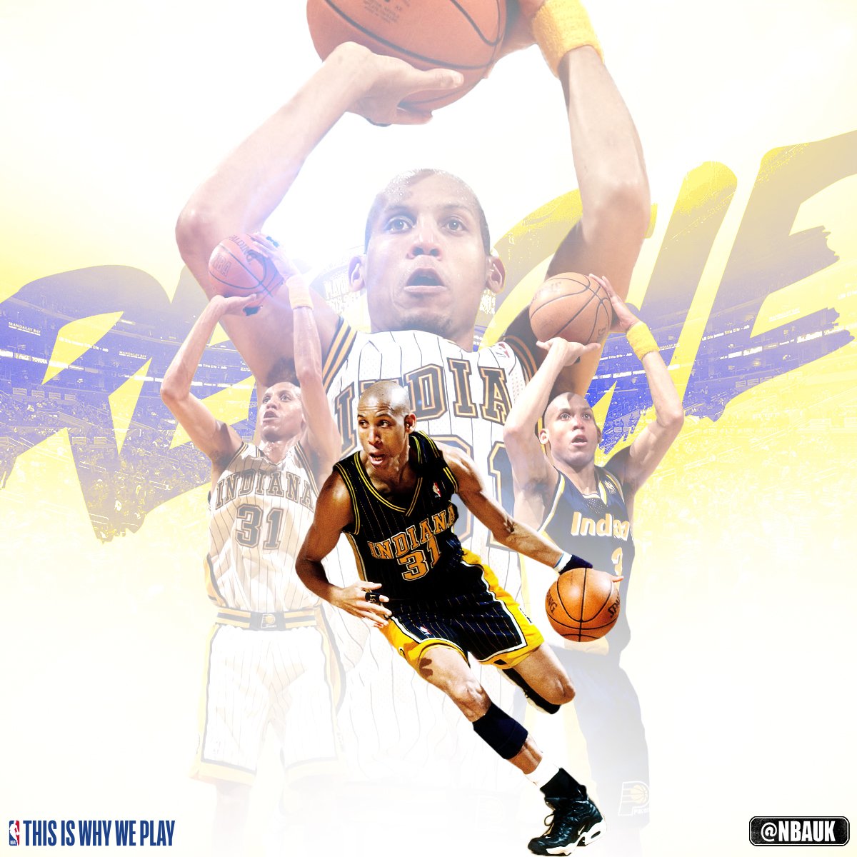   Join us as we wish 5x NBA All-Star Reggie Miller a very happy birthday! 