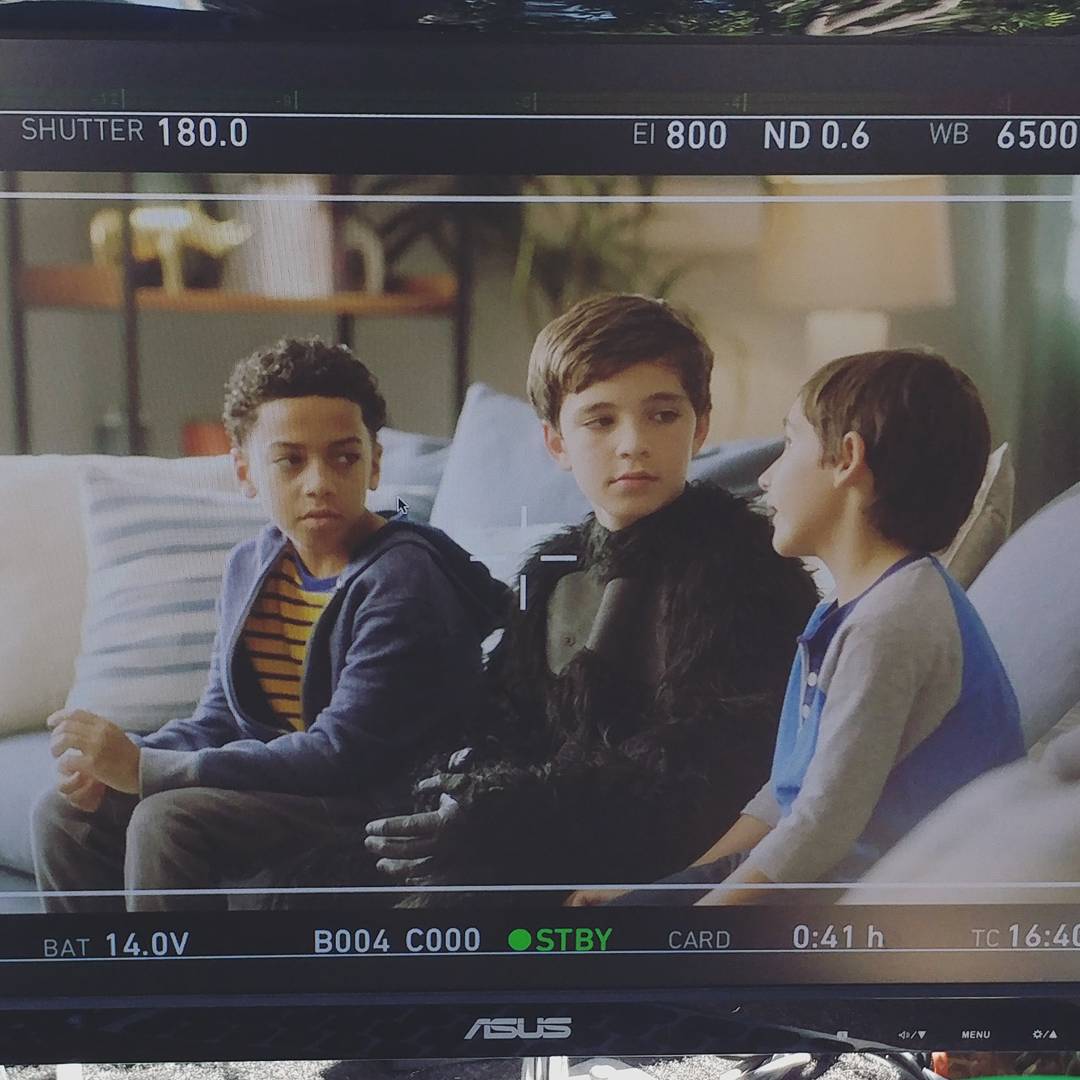 Realtyhibbard's tweet photo. When that #Disney 🎥  got you in clear HD focus📺 🌬coming 🔜
#disneyphoto #actor #tylerhibbard #WeGotThis #disneykid https://t.co/9FJ8H0zpGy