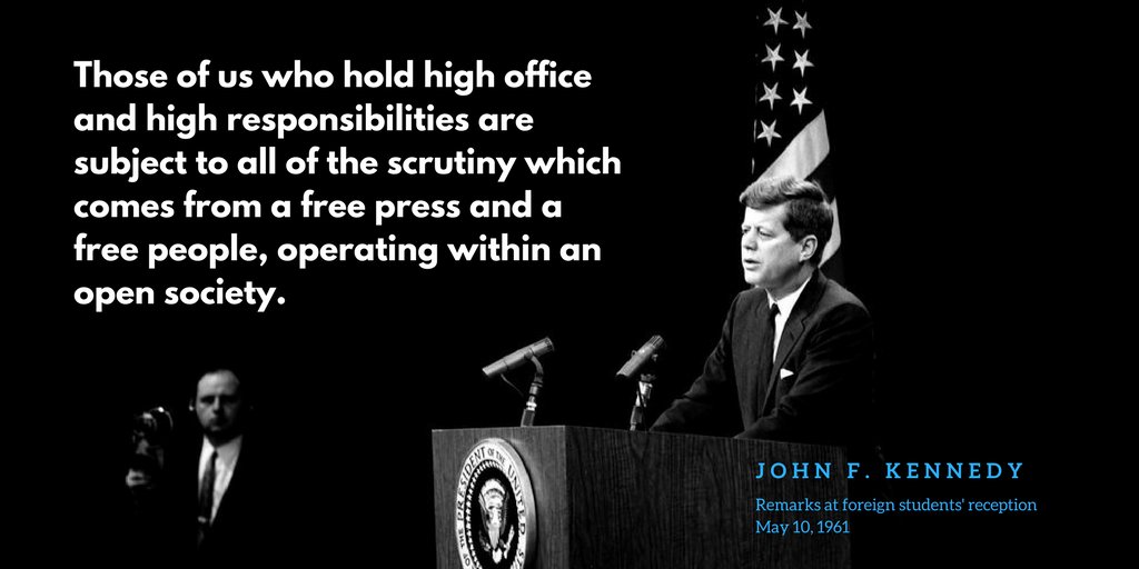 John F. Kennedy tweet media