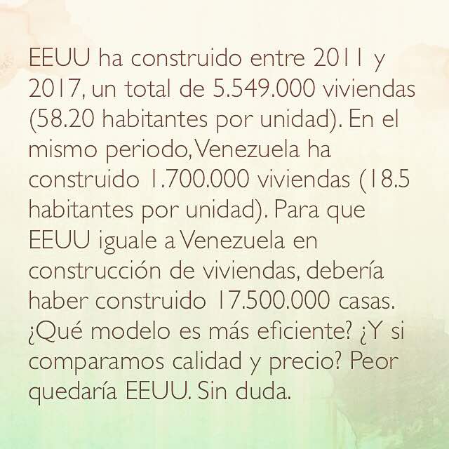 henryslor's tweet photo. #Venezuela ejemplo en construcción de viviendas para el pueblo,#EEUU ejemplo de crisis Inmobiliaria, una de las 5 crisis del imperio. #23Ago https://t.co/anZSdK2qg2