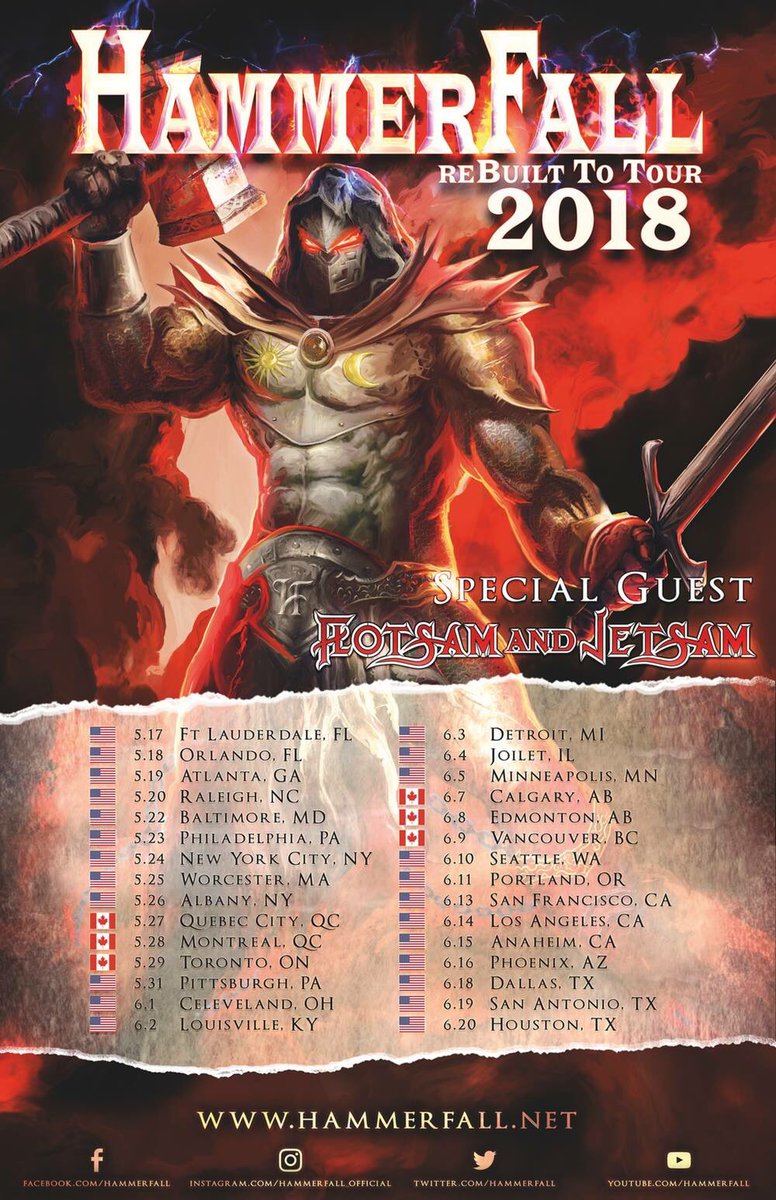 HammerFall tweet media