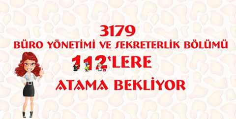 80 bin mezun atama bekliyor 
#3179BüroYönetimiAtamaBekliyor
<a href="/yigitbulutt/">YİĞİT BULUT</a>
<a href="/Cengizyavili/">Dr. Cengiz YAVİLİOĞLU</a>
<a href="/SenturkBilal/">bilalşentürk</a>
<a href="/muhteremince/">Muhterem İnce</a>
<a href="/ahmetarslan36/">Ahmet ARSLAN</a>