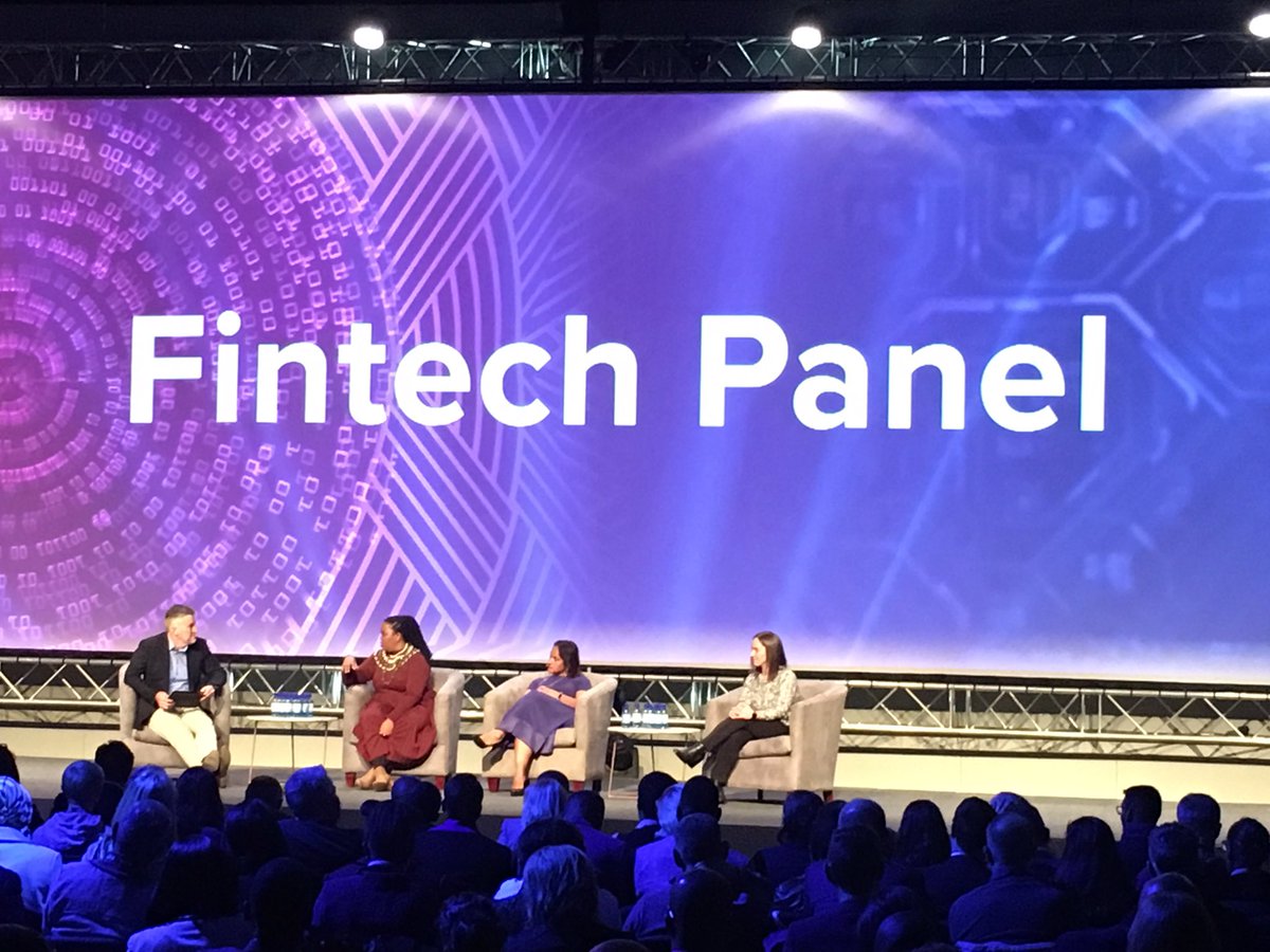 HeidiPatmore's tweet photo. My favorite thing about the #Fintech Panel @SUSouthAfrica is: all the  panelists are women. 🤘#NoMoreManels #WomenInTech #FutureProofAfrica https://t.co/s4zzLznAva