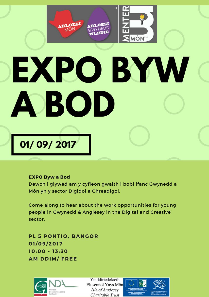 Dewch draw i'n digywddiad EXPO i glywed am profiadau gwaith y myfywryr dros yr haf. RT <a href="/GyrfaCymru/">GyrfaCymru</a> @GwyneddJobs expobywabod.eventbrite.co.uk