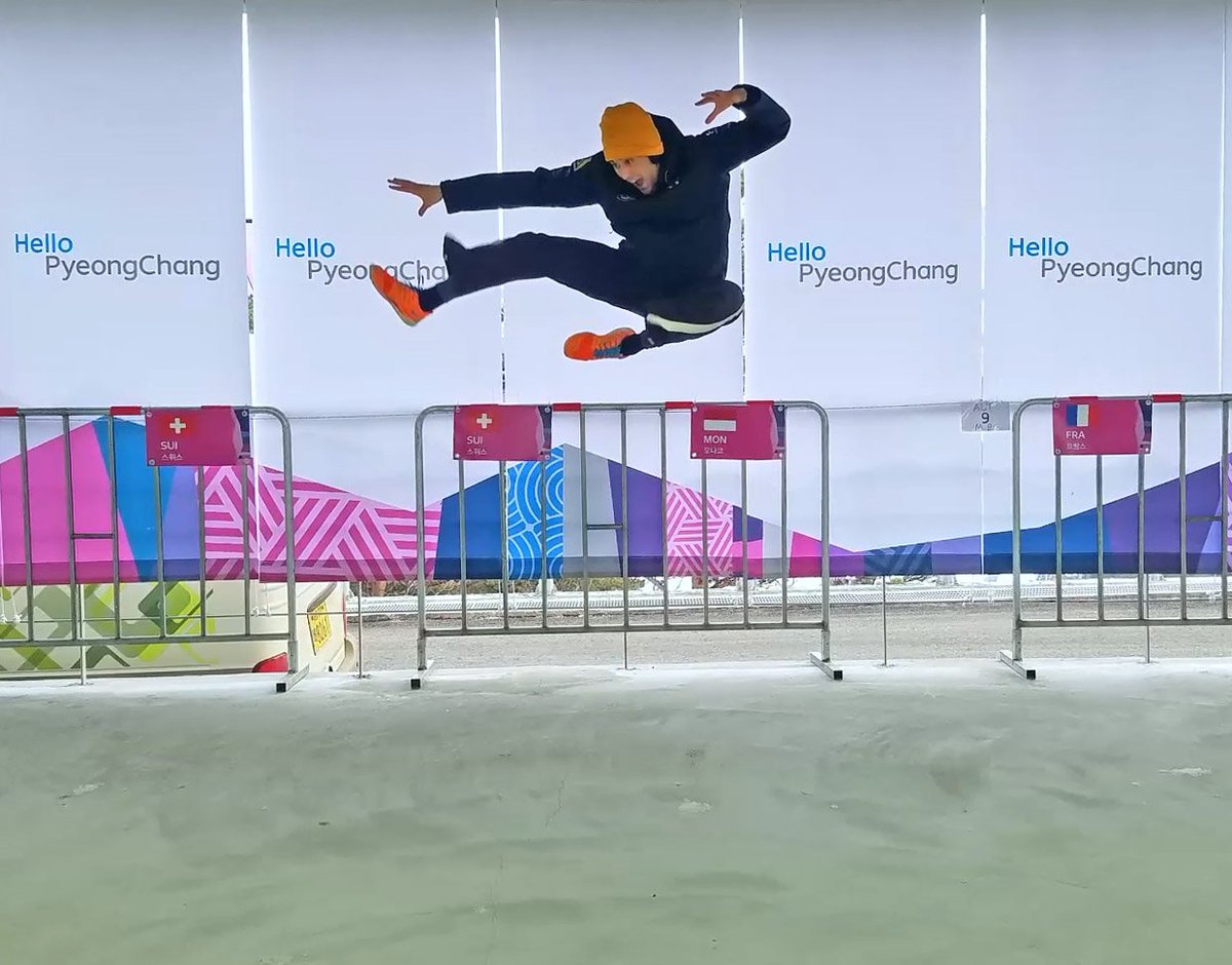 NICrumpton's tweet photo. New video from @pyeongchang2018 with my @USBSF world cup teammates: https://t.co/aERxkSSNug #slidding2pc18 @NBCOlympics @IBSFsliding https://t.co/2Elyfvv9EO