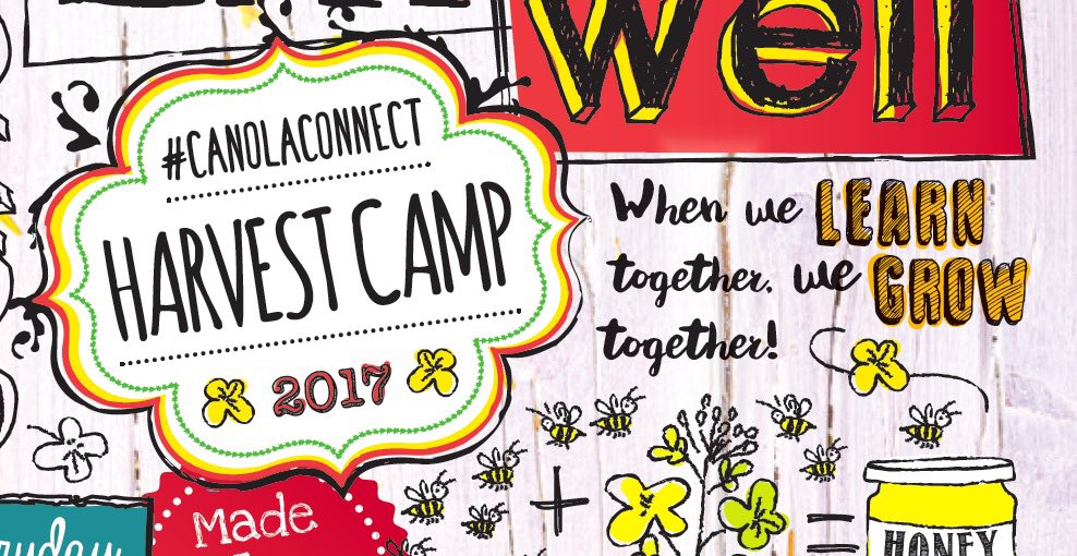 The countdown to #CanolaConnect Harvest Camp is on! Looking forward to learning with our 2017 campers in a couple weeks!